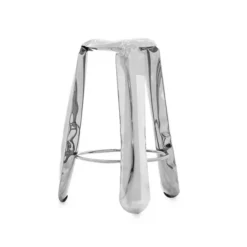 Stołek Barowy Plopp Inox Zieta