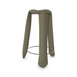 Stołek Barowy Plopp Moss Grey Zieta