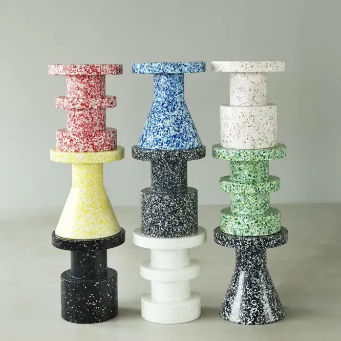 Stołek Bit Stack Biały Normann Copenhagen