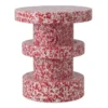 Stołek Bit Stack Czerwony Normann Copenhagen