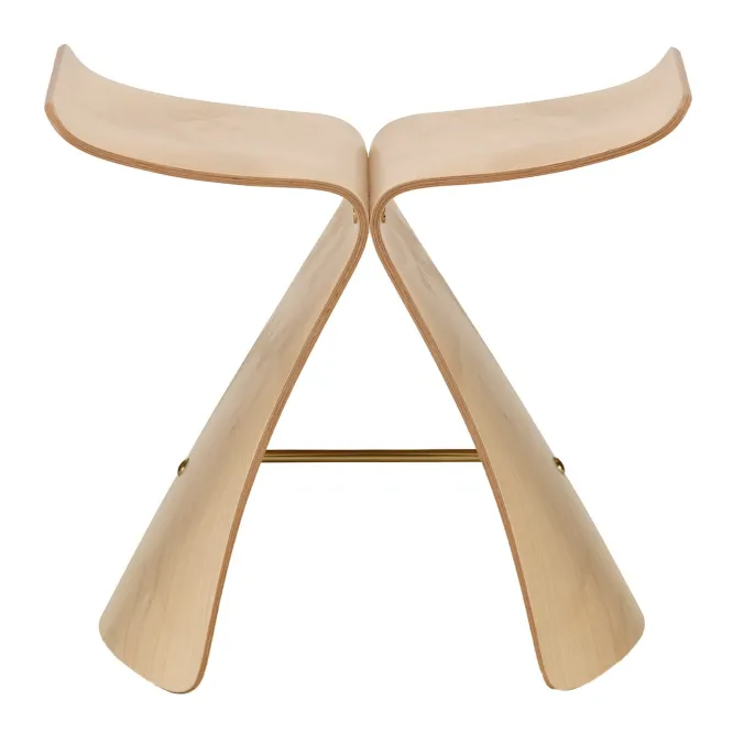 Stołek Butterfly Maple Vitra