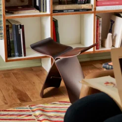 Stołek Butterfly Palisander Vitra