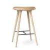 Stołek 74 Cm Woskowany Dąb Mater