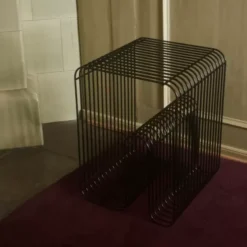 Stołek Curva Czarny Aytm