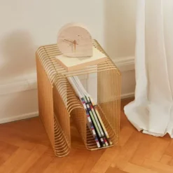 Stołek Curva Złoty Aytm