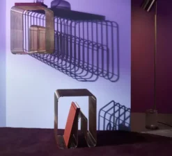 Stołek Curva Złoty Aytm