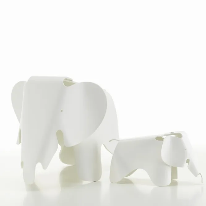 Stołek Eames Elephan Re Biały Vitra