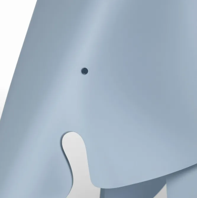 Stołek Eames Elephan Re Błękitny Vitra