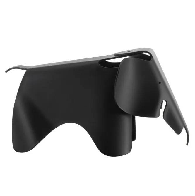 Stołek Eames Elephan Re Czarny Vitra