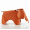 Stołek Eames Elephan Re Czerwono-Pomarańczowy Vitra
