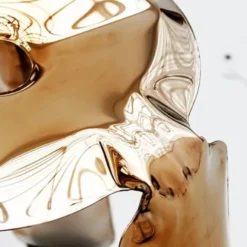 Stołek Kuchenny Plopp Flamed Gold Zieta