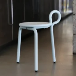 Stołek Lasso Jasnoniebieski &K Amsterdam