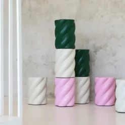 Stołek Marshmallow Różowy &K Amsterdam