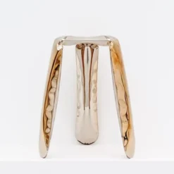 Stołek Plopp Mini Flamed Gold Zieta
