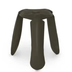 Stołek Plopp Standard Stal Węglowa Umbra Grey Zieta