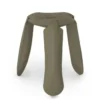 Stołek Plopp Standard Stal Węglowa Moss Grey Zieta