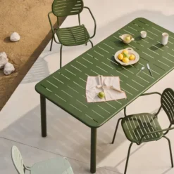 Stół Ogrodowy Brai 180 Cm Zielony Kave Home