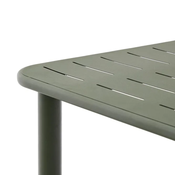 Stół Ogrodowy Brai 180 Cm Zielony Kave Home
