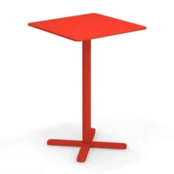 Stół Ogrodowy Darwin 70 Cm Czerwony Emu