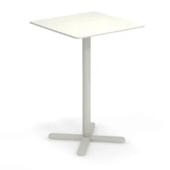 Stół Ogrodowy Darwin 70 Cm Matowa Biel Emu