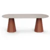 Stół Ogrodowy Greta Elliptical Blat Ceramiczny