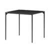 Stół Ogrodowy Novo 80 Cm Czarny Aytm
