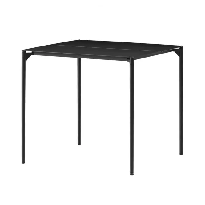 Stół Ogrodowy Novo 80 Cm Czarny Aytm