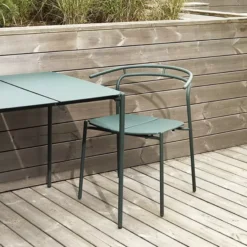 Stół Ogrodowy Novo 80 Cm Zielony Aytm