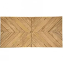 Stół Ogrodowy Palmdale 200 Cm Biały Bizzotto