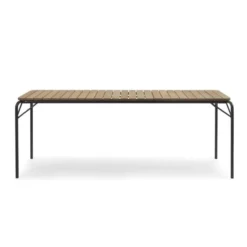 Stół Ogrodowy Vig 200 Cm Czarny Normann Copenhagen