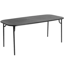 Stół Ogrodowy Week-End 180 Cm Czarny Petite Friture