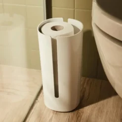 Stojak Na Papier Toaletowy Birillo Biały Alessi