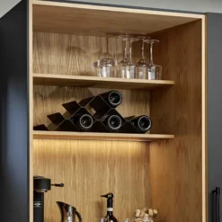 Stojak Na Wino Rocks Czarny Zone Denmark