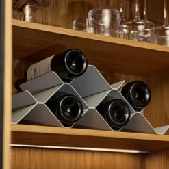 Stojak Na Wino Rocks Szary Zone Denmark