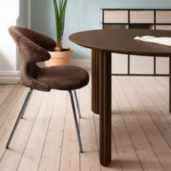 Stół Okrągły Comfort Circle Ciemny Dąb Umage