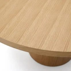 Stół Okrągły Nealy Dąb Kave Home