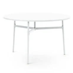 Stół Okrągły Union 120 Cm Biały Normann Copenhagen
