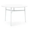 Stół Okrągły Union 110 Cm Biały Normann Copenhagen