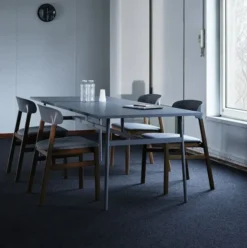 Stół Okrągły Union 110 Cm Biały Normann Copenhagen