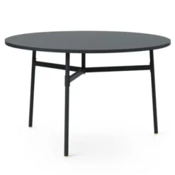 Stół Okrągły Union 120 Cm Czarny Normann Copenhagen