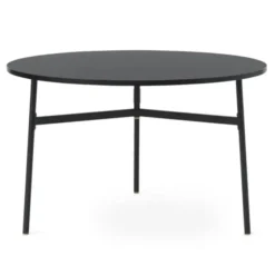 Stół Okrągły Union 120 Cm Czarny Normann Copenhagen