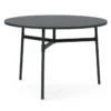 Stół Okrągły Union 110 Cm Czarny Normann Copenhagen