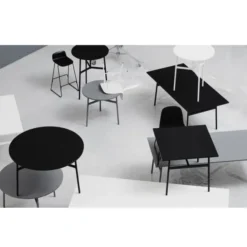 Stół Okrągły Union 110 Cm Czarny Normann Copenhagen