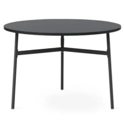 Stół Okrągły Union 110 Cm Czarny Normann Copenhagen