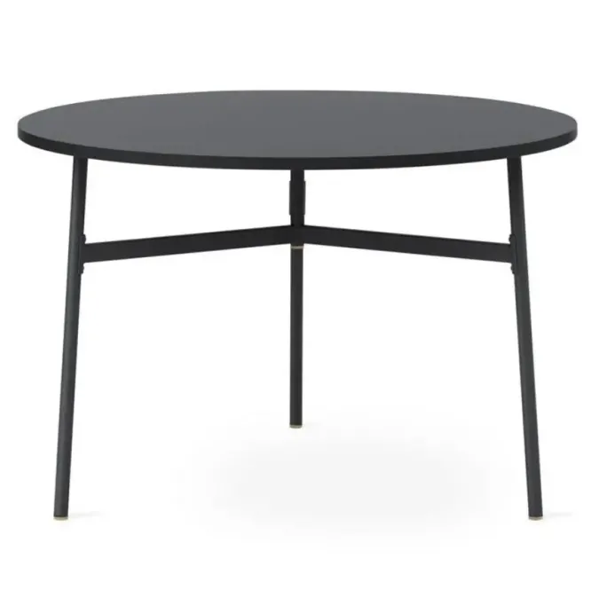 Stół Okrągły Union 110 Cm Czarny Normann Copenhagen
