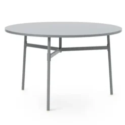 Stół Okrągły Union 120 Cm Szary Normann Copenhagen