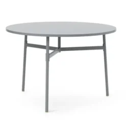 Stół Okrągły Union 110 Cm Szary Normann Copenhagen