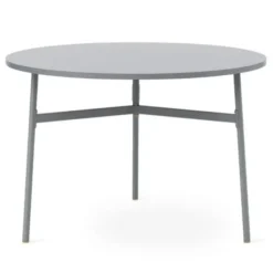 Stół Okrągły Union 110 Cm Szary Normann Copenhagen