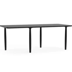 Stół Oku 200 Cm Czarny Dąb Norr 11