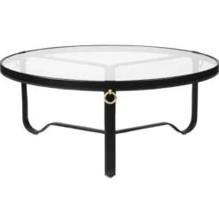 Stolik Kawowy Adnet 100 Cm Czarny Gubi